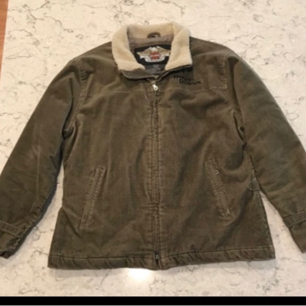 Harley Davidson Corduroy Coat